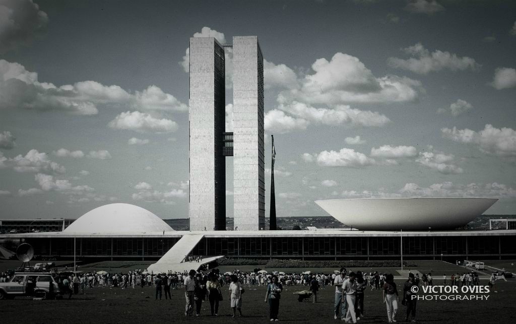 Brasilia - Oscar Niemeyer - Congreso